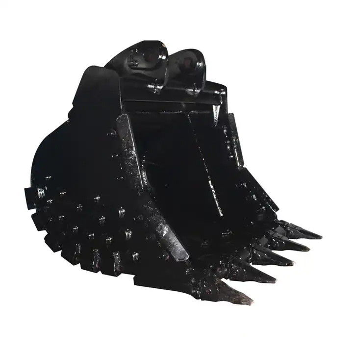 EX220 EX200 Εκσκαφέας Rock Bucket Heavy Duty Skid Steer Rock Grapple Fit Liebherr R317
