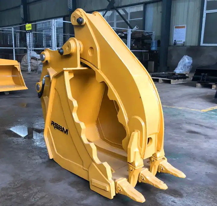 Κουβάς λαβής ξύλου για εκσκαφέα 1-50 τόνων 2500 mm Μαξ άνοιγμα σαγόνι