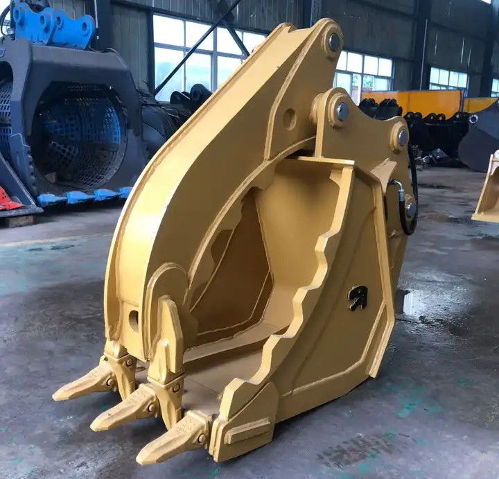 Κουβάς λαβής ξύλου για εκσκαφέα 1-50 τόνων 2500 mm Μαξ άνοιγμα σαγόνι