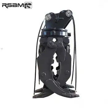 Πλήρης 360 μοίρες Excavator Log Grapple υδραυλικός περιστροφέας κατάλληλος για 1-45t Excavator