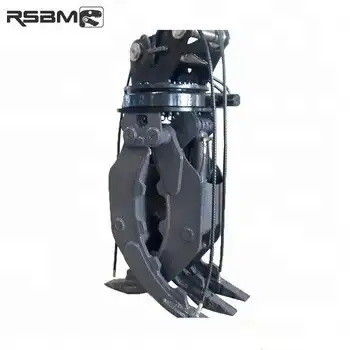 Πλήρης 360 μοίρες Excavator Log Grapple υδραυλικός περιστροφέας κατάλληλος για 1-45t Excavator