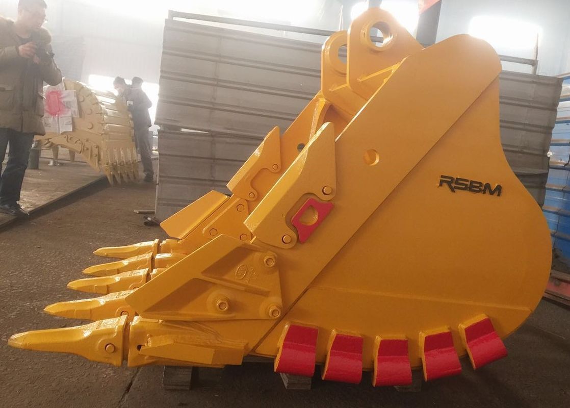 0.3-8m3 Σκελετό εκσκαφέα κουβά 1200mm πλάτος για βαριά διαλογή
