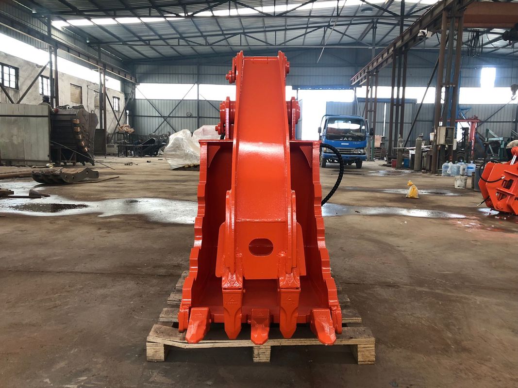 Ανθεκτικός χάλυβας Excavator Grab Bucket Οπταλτικός για τη διαλογή των συντρίμμων
