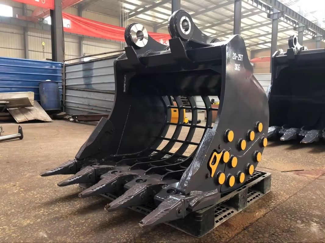 5-120T Excavator Σκελετό κουβά με NM360 / 400 υλικό Mini Excavator Bucket