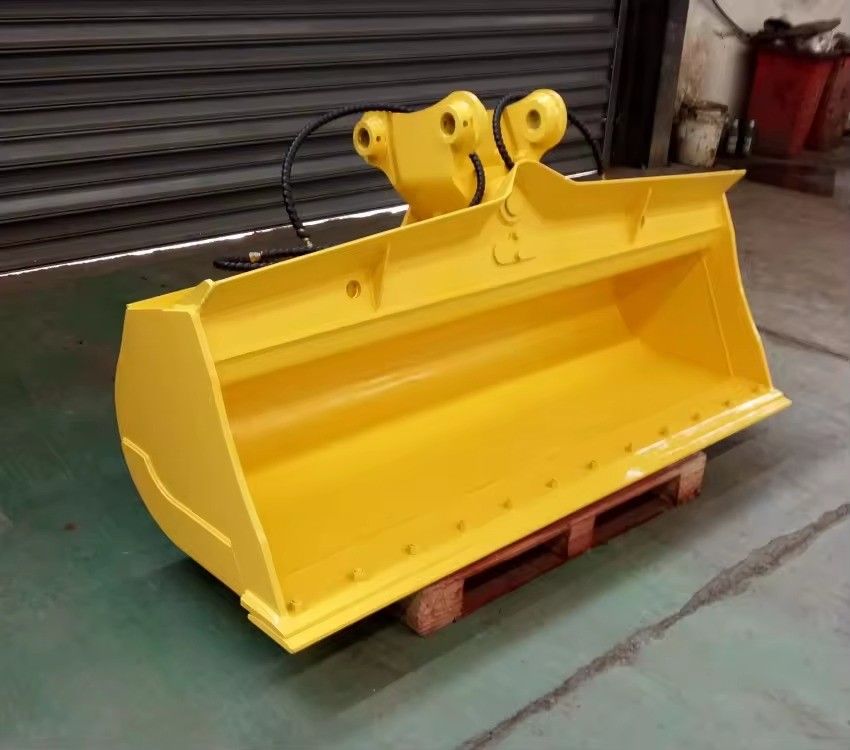Βοηθητική λεπίδα υιοθετεί 30MnB NM360/400 Excavator Mud Bucket για το κούρεμα κλίσης