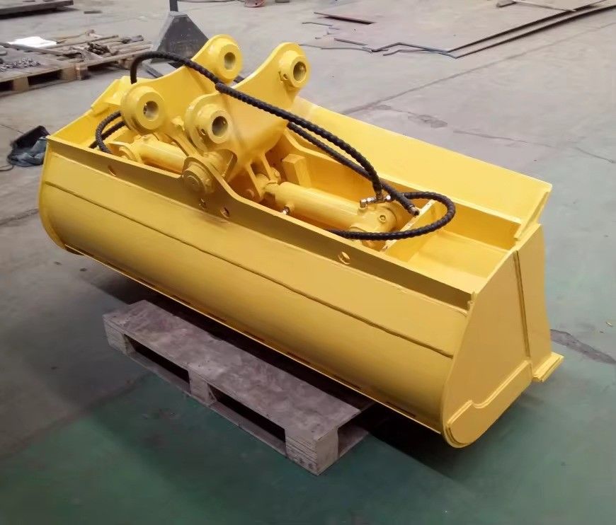 Βοηθητική λεπίδα υιοθετεί 30MnB NM360/400 Excavator Mud Bucket για το κούρεμα κλίσης