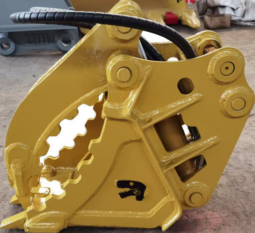 Προσαρμόσιμο μέγεθος σαγόνου Excavator Grab Bucket με πέτρινα δόντια και διαθεσιμότητα OEM
