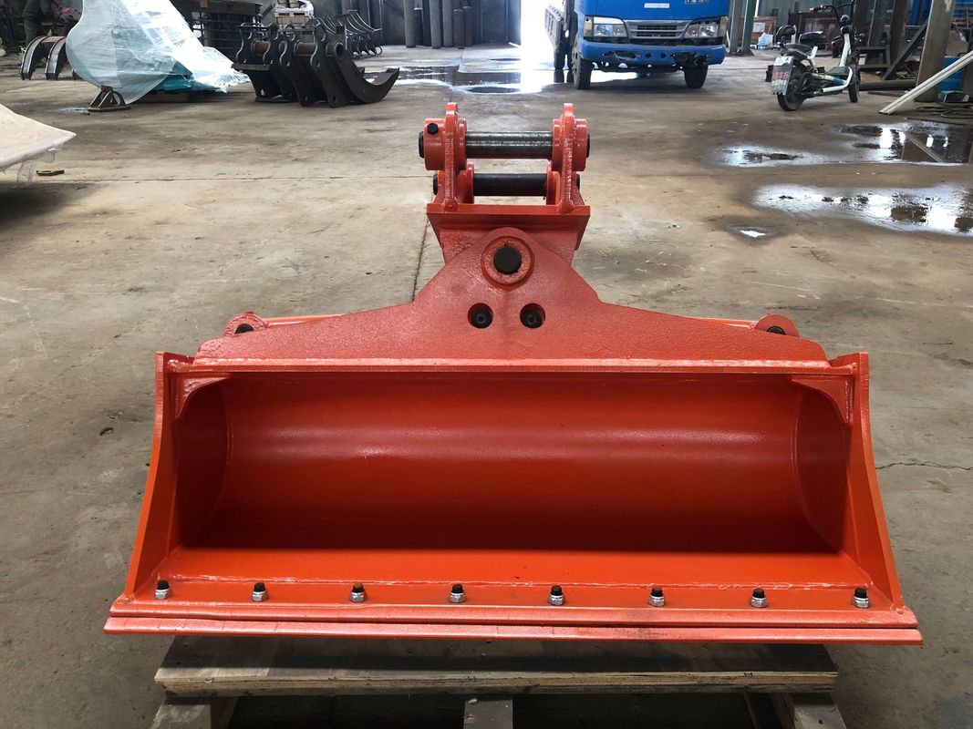 Διαφορετικά μεγέθη Ρυθμίζοντας γωνία Digger Bucket Διπλές κοπτικές άκρες για αυξημένη αντίσταση