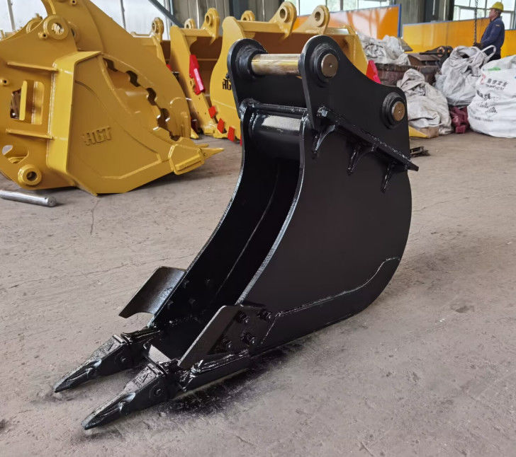Σχήμα V-Bucket σχήμα Excavator σκάψιμο τάφρο Bucket με διπλή βέβλος κοπής άκρη