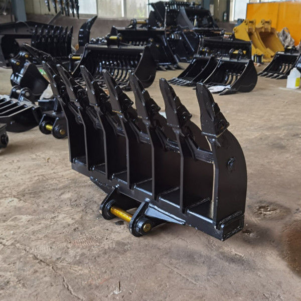 Απλή εγκατάσταση Excavator Root Rake για υψηλή αντοχή και απόδοση