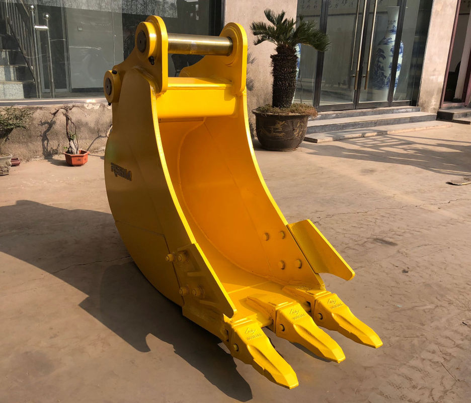1-60T Συμβατότητα Υψηλού άνθρακα χάλυβα Material Cutting Edge Digger Trenching Bucket για βαριά ανασκαφή